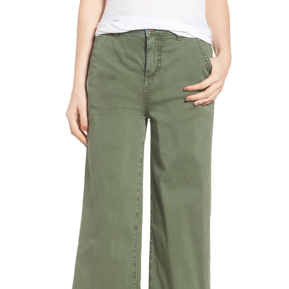 Caslon Cropped Wide Leg Pant NWT